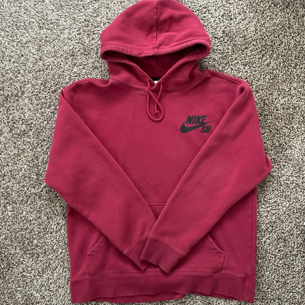 Red Nike Hoodie